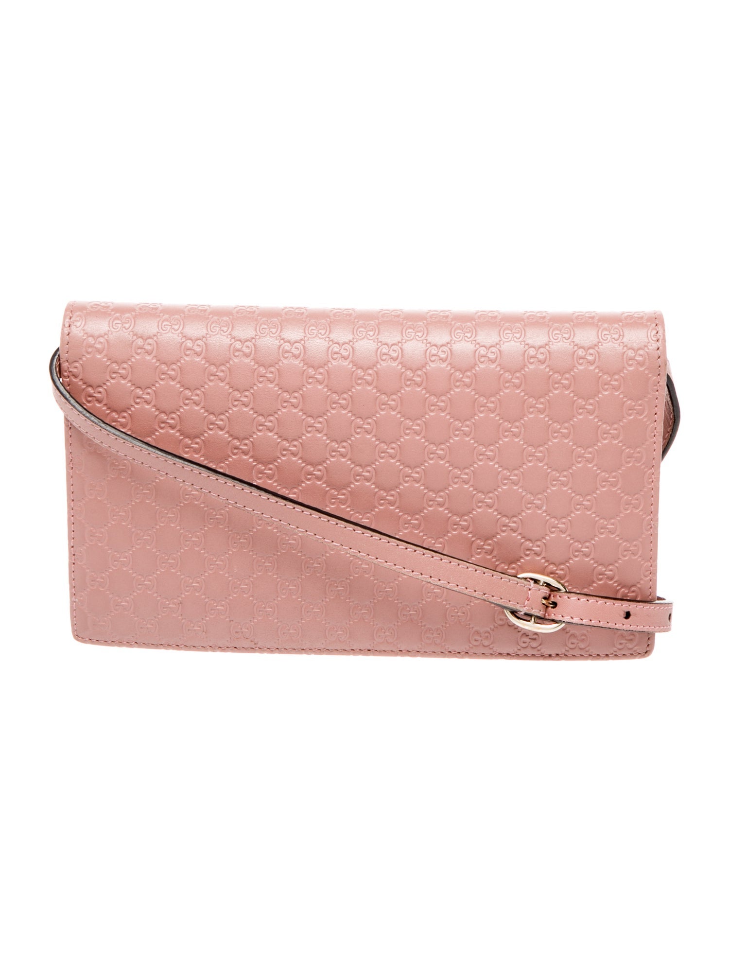 Gucci Microguccissima Microguccissima Wallet On Strap Small